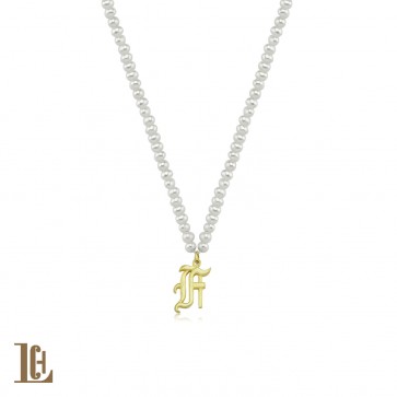 F - inci tasma kolye