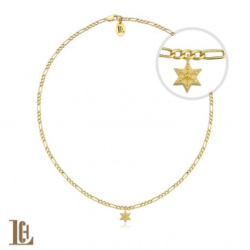Hexagon mini star Choker