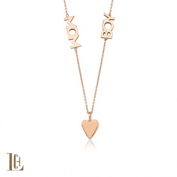 MOM and BOY Kalp Kolye