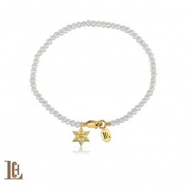 inci bileklik Hexagon Star