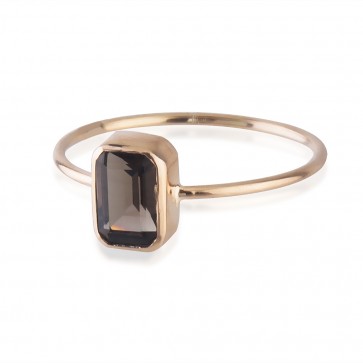 Smokey Quartz Yüzük