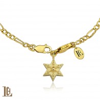 Uğur bilekliği Hexagon yıldız 