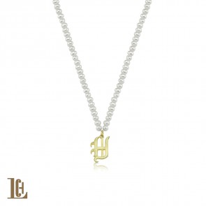 H - İnci tasma kolye