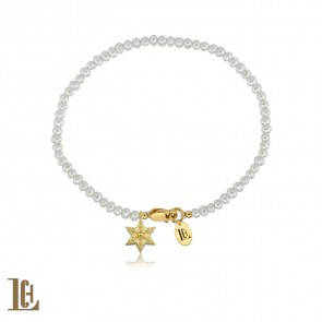 inci bileklik Hexagon Star