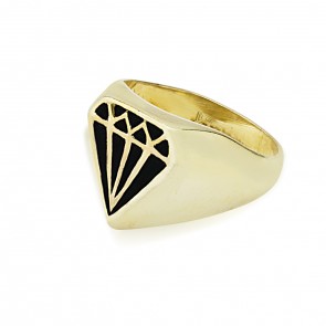 Diamond Chevalier Ring