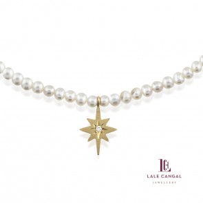 Aurora inci 3.5mm  tasma kolye